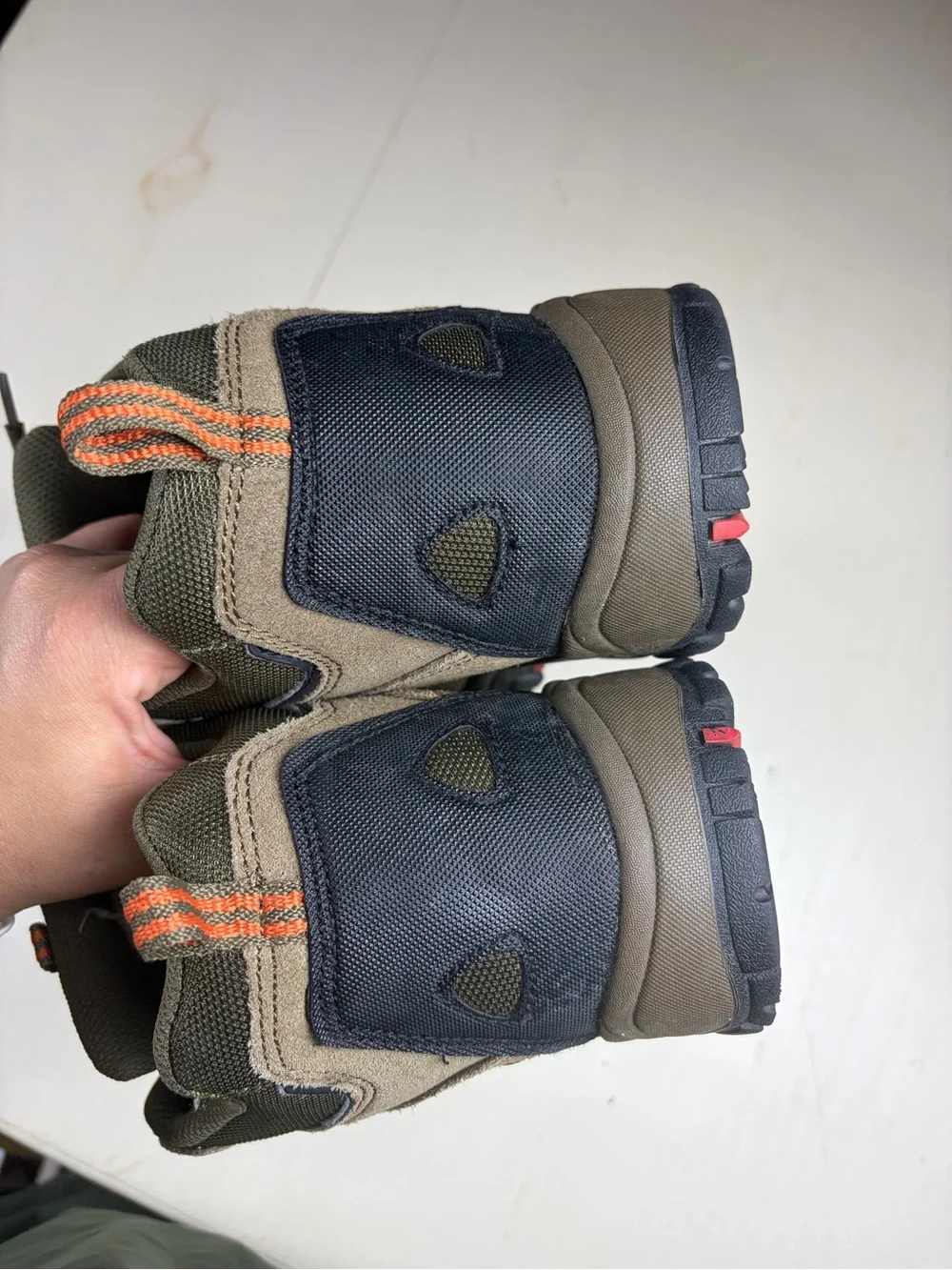 RedHead Olive Green & Brown Men’s Hiking Boots